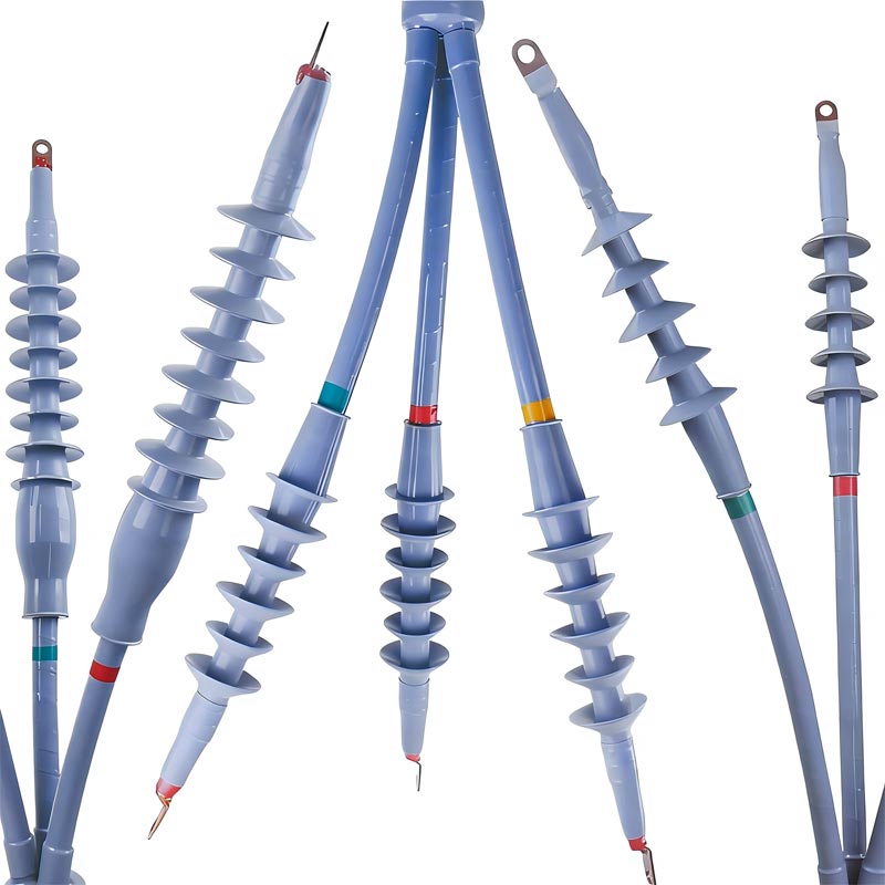 냉간 수축 케이블 종단 키트